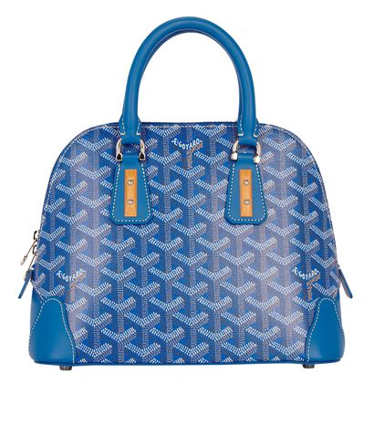 Goyard Vendome Mini, &pound;2,500, Handbags, Blue, Leather, Front view